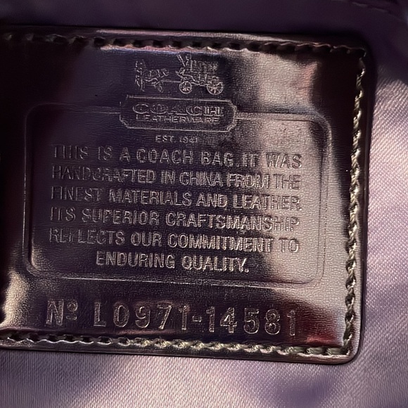 Beautiful 2007 Coach Bag never used. Has 3 compartments and all original tags. - Picture 6 of 8
